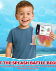 12Pcs Reusable Water Balloons for Kids, Quick Fill Water Balls for Pool Beach Backyard Games Water Toys for Boys Girls Outdoor Activities Summer Party Favors