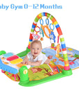 Baby Play Gym, Baby Play Mat Tummy Time Playmat Kick Piano Infant Babies Newborn Floor Mat for 0-12 Months