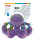 Floating Purple Octopus with 3 Hoopla Rings Interactive Bath Toy