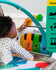 4-In-1 Kickin' Tunes Music and Language Play Gym and Piano Tummy Time Activity Mat