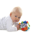 Kick & Play Loopy Loops Ball - Interactive Sensory Development Toy for Babies 3+ Months - Boosts Touch, Movement Skills - Crawling Baby Toy