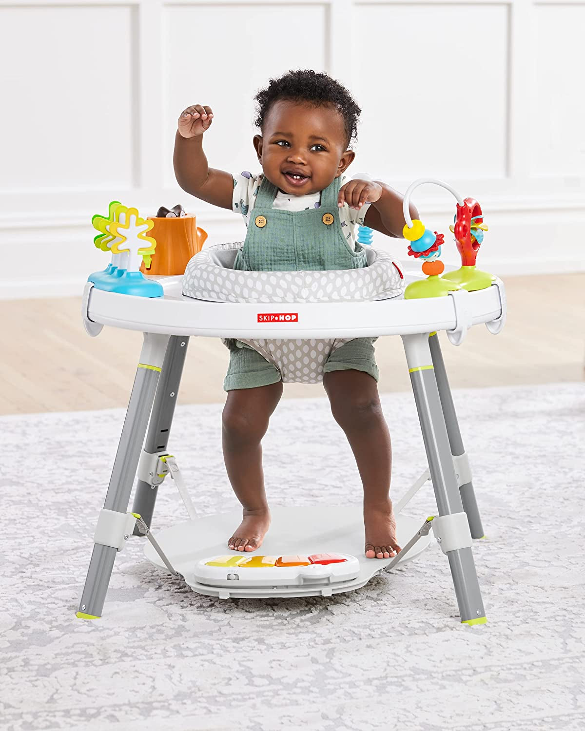 Baby Activity Center: Interactive Play Center with 3-Stage Grow-With-Me Functionality, 4Mo+, Explore & More