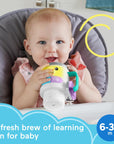 Baby & Toddler Toy Laugh & Learn Wake up & Learn Coffee Mug with Lights Music & Learning for Infants Ages 6+ Months