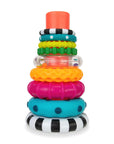 Stacks of Circles Stacking Ring STEM Learning Toy, Age 6+ Months, Multi, 9 Piece Set