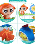 Bath Toys for Toddlers 1-3 Age 1 2 3 4 Year Old Boys Girls Toddler Bath Tub Toys for Kids Baby Infant Water Bath Tub Toys