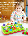 1 Year Old Toys for Boys Girls Birthday Gift, Baby & Toddler Toys, Cause and Effect Pop up Toy with Music and Light for Toddlers 1-3, Toddler Learning Educational Montessori Toys for 1+ Year Old