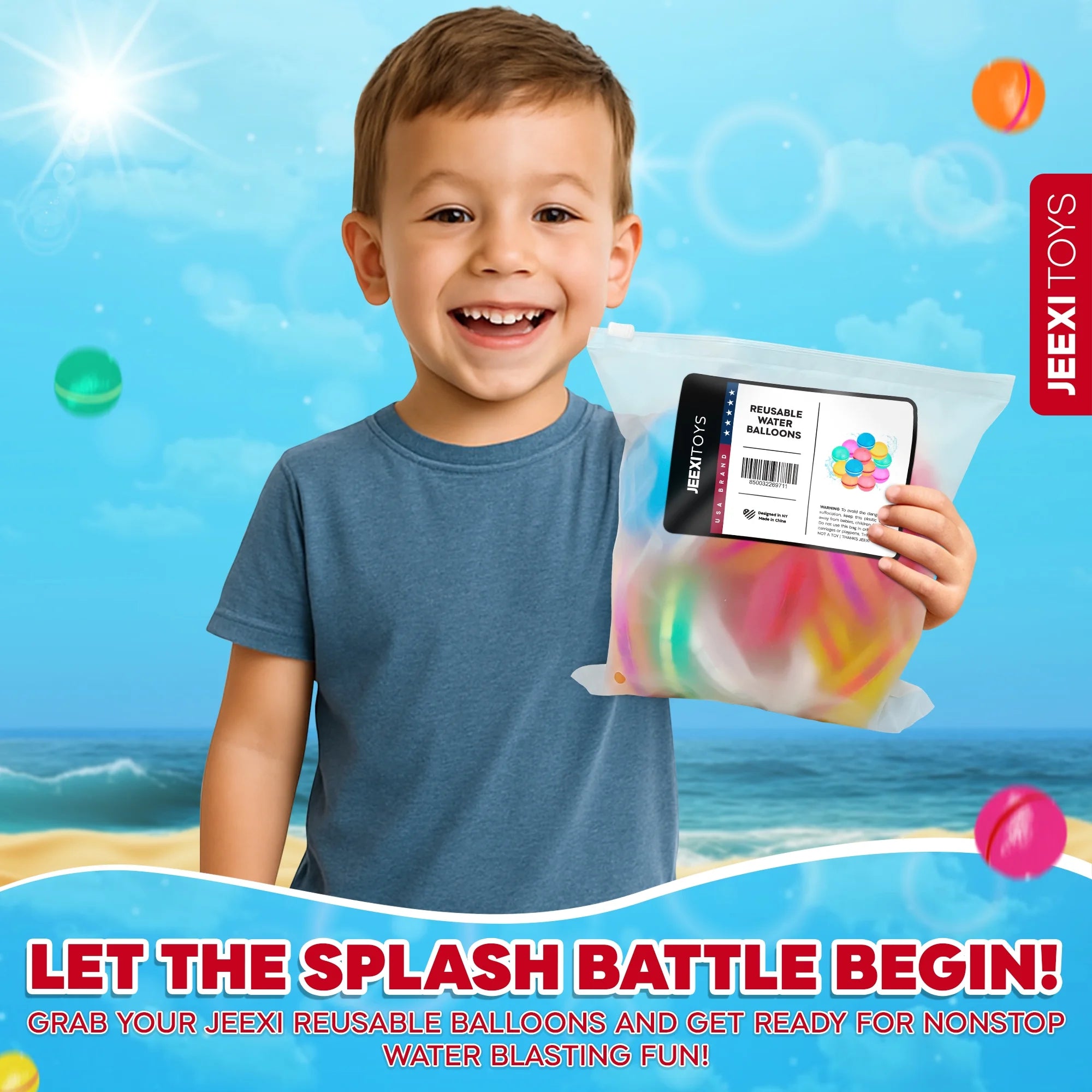 12Pcs Reusable Water Balloons for Kids, Quick Fill Water Balls for Pool Beach Backyard Games Water Toys for Boys Girls Outdoor Activities Summer Party Favors