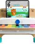 and Hape Magic Touch Piano Wooden Musical Toddler Toy, Age 6 Months and Up