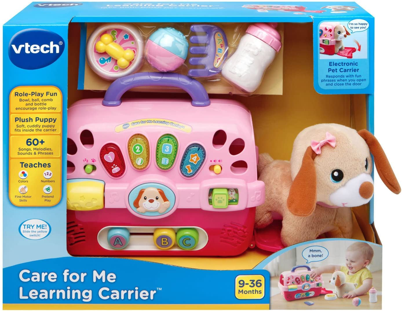 Care for Me Learning Carrier, Pink