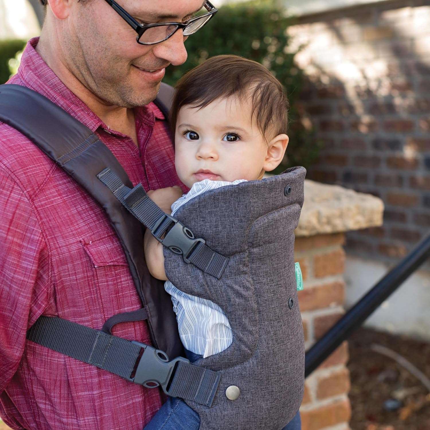 Flip Advanced 4-In-1 Carrier - Ergonomic, Convertible, Face-In and Face-Out Front and Back Carry for Newborns and Older Babies 8-32 Lbs