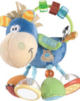 Horse Clip Clop Activity Rattle Dark Blue - Nurturing Developmental Toy for 3+ Months - the Ultimate Blend of Teething & Early Engagement - Baby'S First Rattles with a Charming Horse Pattern