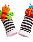 Baby Infant Rattle Socks Toys 3-6 to 12 Months Girl Boy Learning Toy