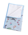 Waterproof Portable Baby Changing Pad Reuseable PU Leather Newborn Diaper Changing Mat for Baby Bed Crib Cradles Diaper Pad