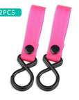 2Pcs Sturdy Stroller Accessory Hooks Wheelchair Stroller Pram Bag Hook Baby Strollers Shopping Bag Clip Stroller Accessories