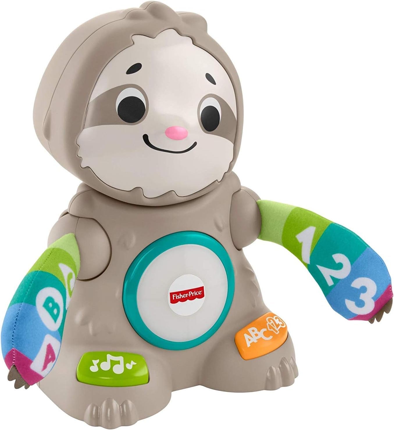 Linkimals Learning Toy Smooth Moves Sloth with Interactive Music and Lights for Infants and Toddlers