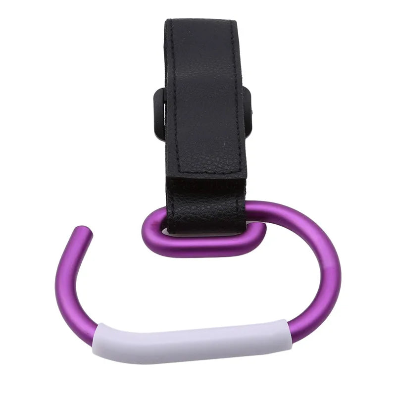 1PC Stroller Hooks Adjustable Stroller Hanger Clip Universal Handy Hook for Strollers Diaper Bag Hanger Baby Carriage