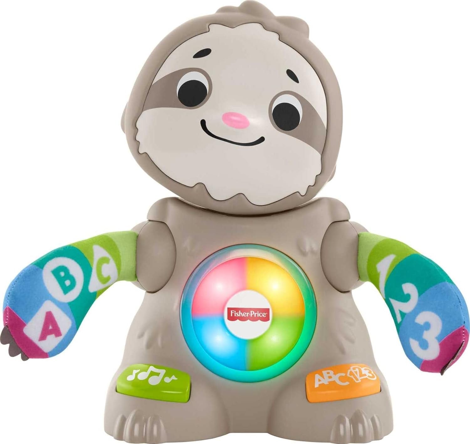 Linkimals Learning Toy Smooth Moves Sloth with Interactive Music and Lights for Infants and Toddlers