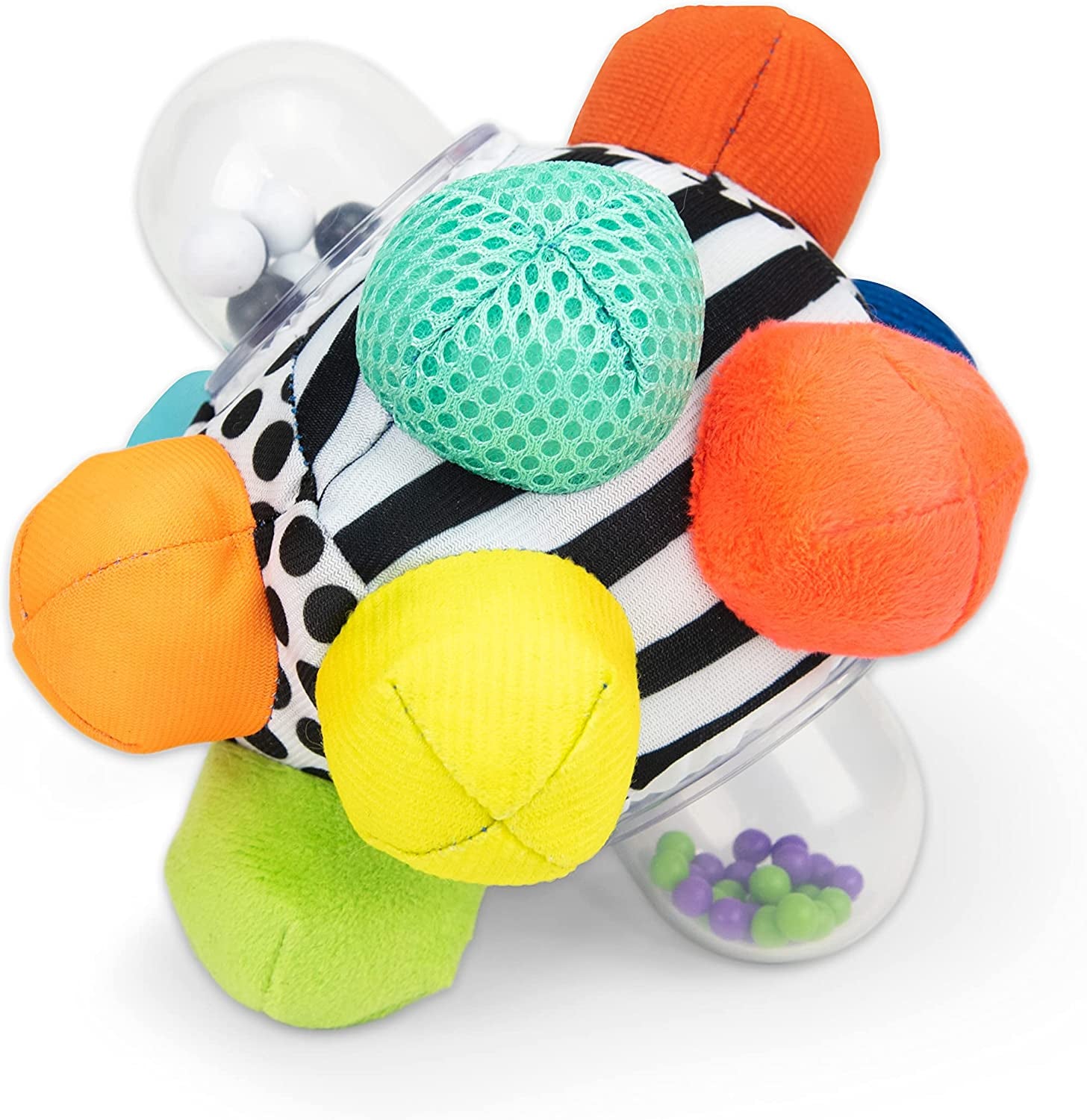 Developmental Bumpy Ball | Easy to Grasp Bumps Help Develop Motor S##### | for Ages 6 Months and up | Colors May Vary