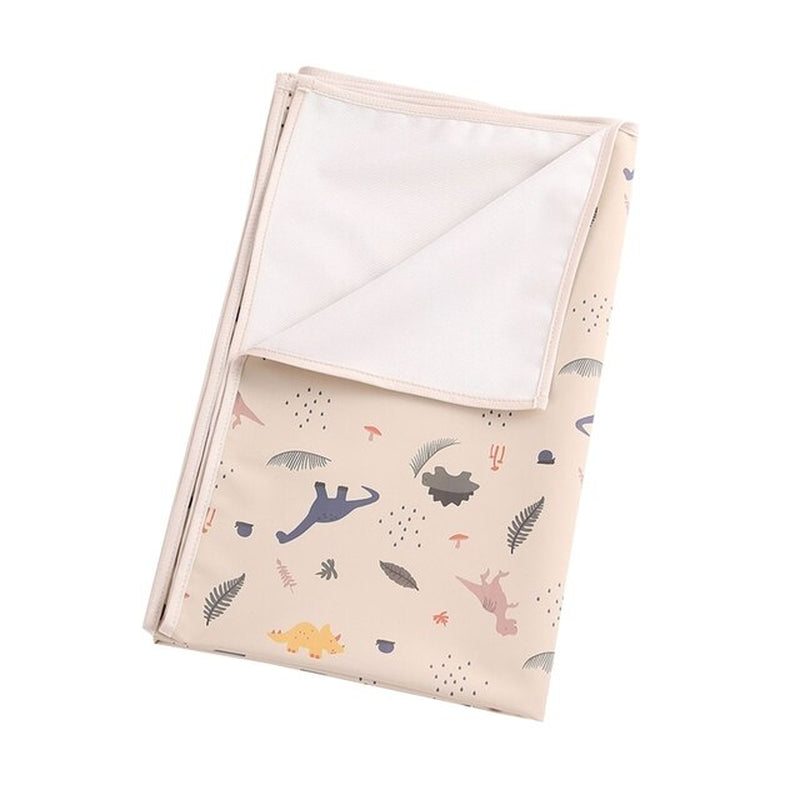 Waterproof Portable Baby Changing Pad Reuseable PU Leather Newborn Diaper Changing Mat for Baby Bed Crib Cradles Diaper Pad